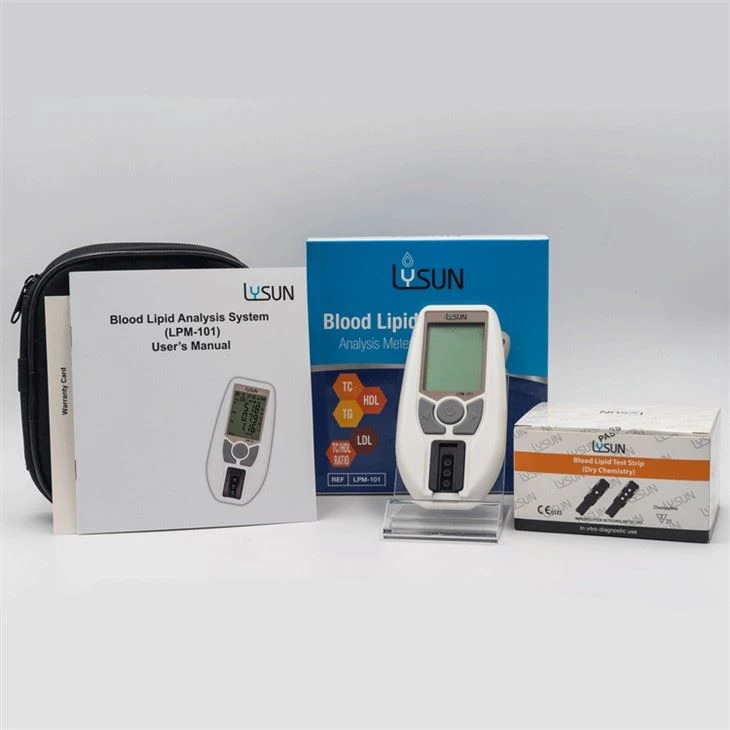 BLood Analyzer Lysun Renal Function Analysis Meter And Strips