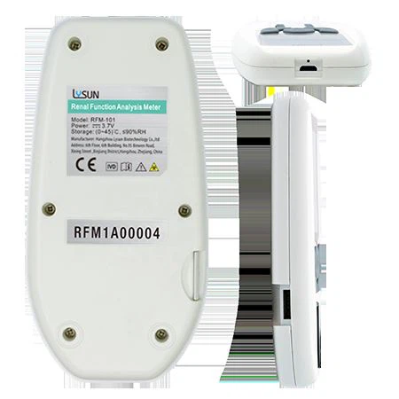 CE Approved Handheld Lysun Brand Renal Function Analyais Meter URIC ACID,UREA,CREATININE