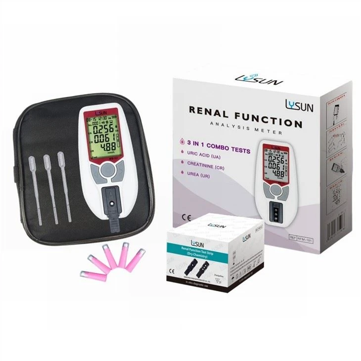 Renal Function Analysis Meter 3 in 1 For Home Use