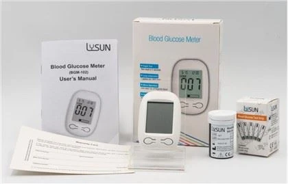 Monitor del diabete del misuratore di glicemia ad alta precisione