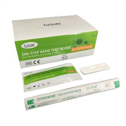 Test rapido dell'antigene Covid per uso domestico ad alta velocità