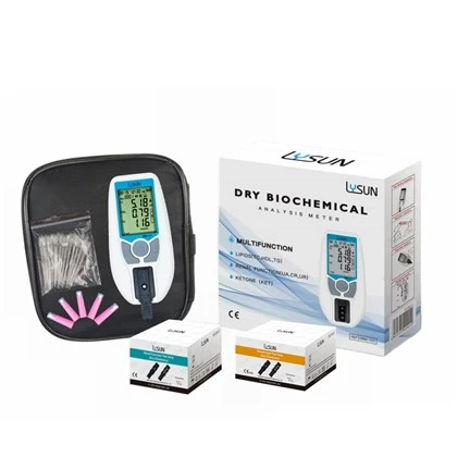 Analizzatore biochimico secco dei trigliceridi lipidici della funzione renale 6 in 1 con strisce