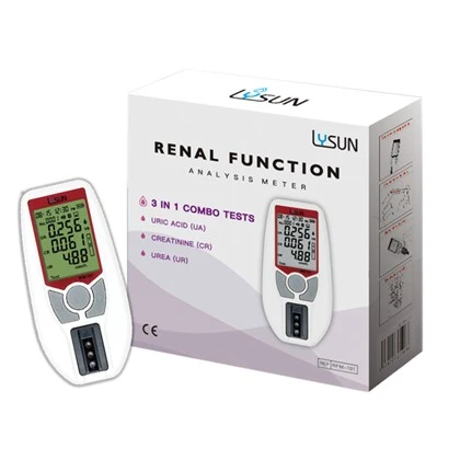 Sistema di monitoraggio del misuratore di funzionalità renale per test UA CT UR del sangue portatile