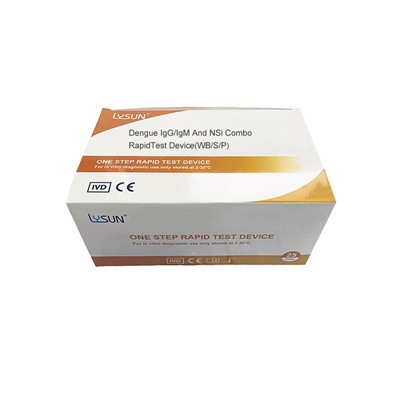 Autotest rapido combinato Dengue IgG/IgM e NS1