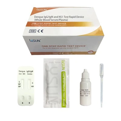 Autotest rapido combinato DEG-W21 Dengue IgG/IgM e NS1