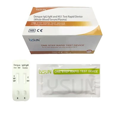 Autotest rapido combinato Dengue IgG/IgM e NS1