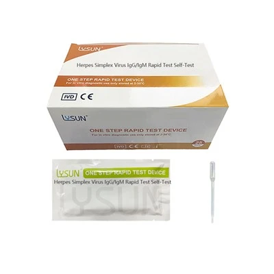 Test rapido autotest per l'Herpes Simplex Virus IgG/IgM