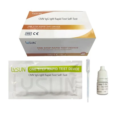 Autotest rapido Lysun Cytomegalovirus IgG/IgM