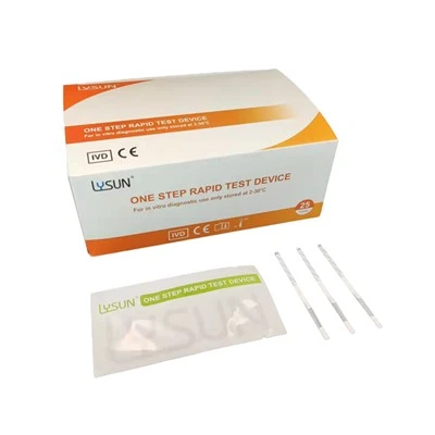 Lysun IVD Rug Test THC Striscia per test rapido per farmaci in un solo passaggio Urina