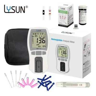 Macchina per il test dell'emoglobina con misuratore di emoglobina portatile Lysun BHM-102
