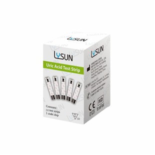 Lysun UAS -101 Forniture di fabbrica diretta strisce di monitor acido urico strisce di analizzatore di acido urico UA Strip